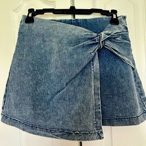 Denim Blue Women's Skort